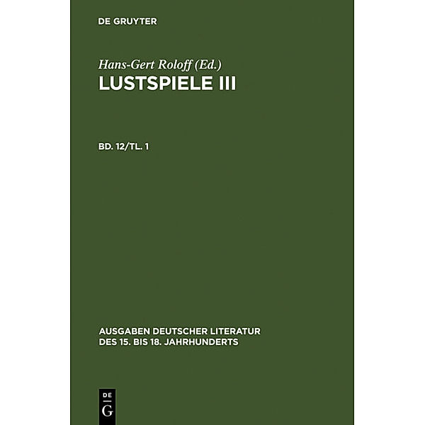 Lustspiele.Bd.3