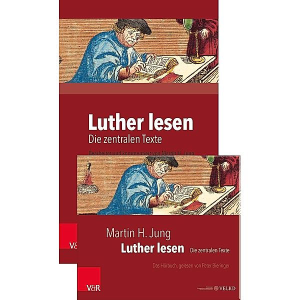 Luther lesen, Buch und Hörbuch, m. MP3-CD, Martin H. Jung