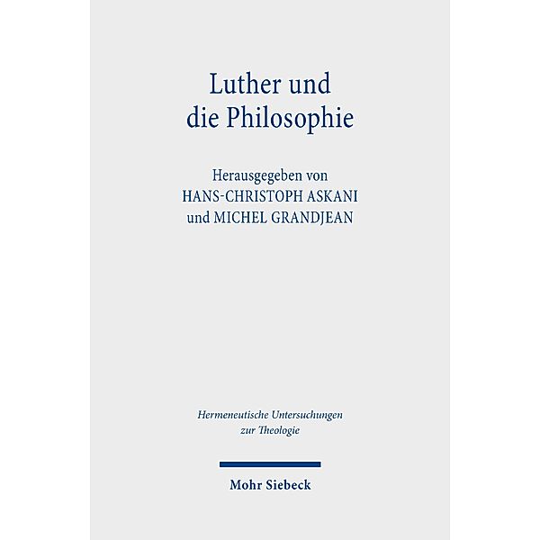 Luther und die Philosophie