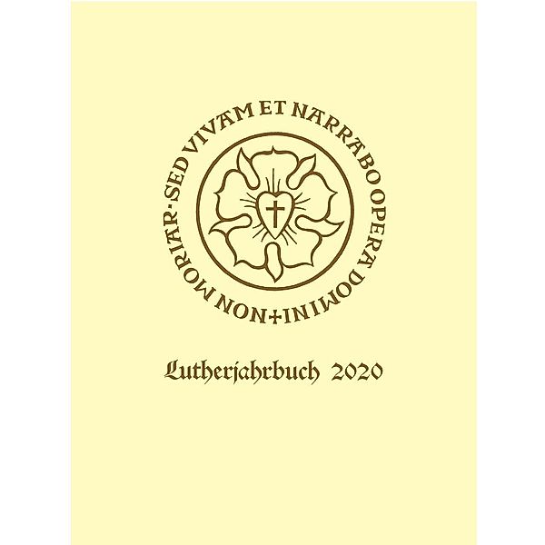 Lutherjahrbuch 87. Jahrgang 2020