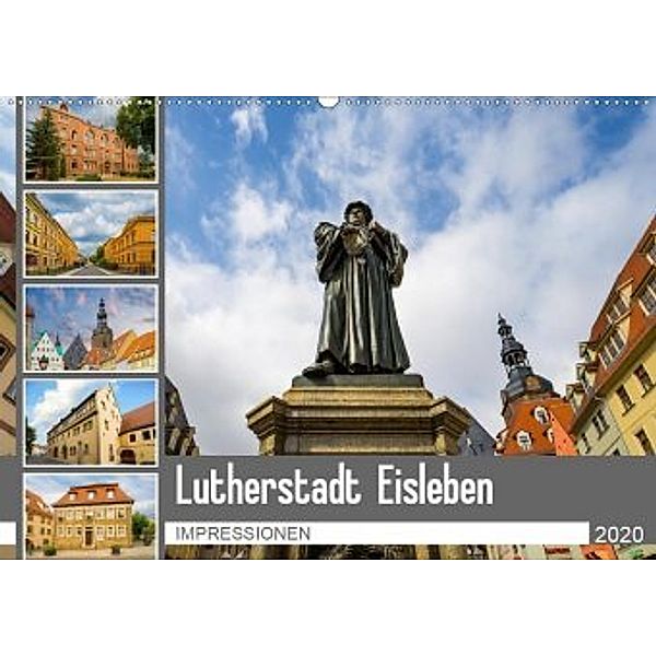 Lutherstadt Eisleben Impressionen (Wandkalender 2020 DIN A2 quer), Dirk Meutzner