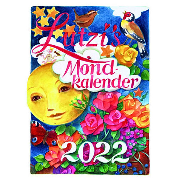 Lutzis Mondkalender kurz 2022, Andrea Lutzenberger