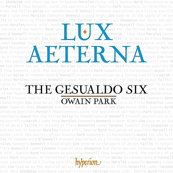 Lux Aeterna, Owain Park, The Gesualdo Six