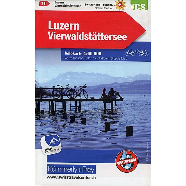 Luzern, Vierwaldstättersee Velokarte Nr. 11 Buch versandkostenfrei bei  Weltbild.ch bestellen