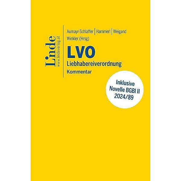 LVO | Liebhabereiverordnung, Bernhard Kuder, Nathalie Kovacs, Karin Ambrosch