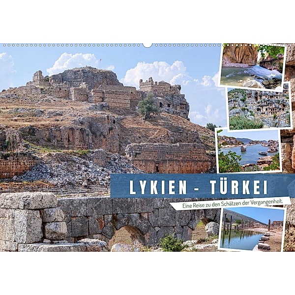 Lykien - Türkei, eine Reise zu den Schätzen der Vergangenheit (Wandkalender 2023 DIN A2 quer), Joana Kruse