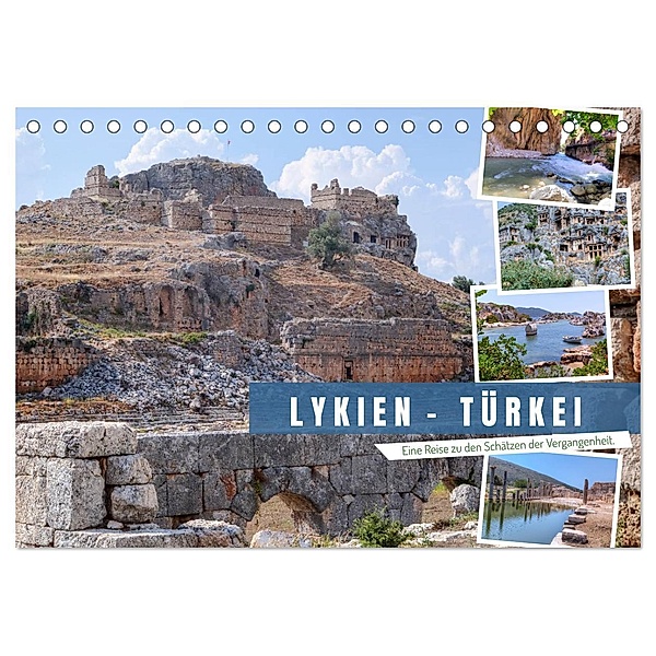 Lykien - Türkei, eine Reise zu den Schätzen der Vergangenheit (Tischkalender 2024 DIN A5 quer), CALVENDO Monatskalender, Joana Kruse