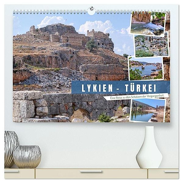 Lykien - Türkei, eine Reise zu den Schätzen der Vergangenheit (hochwertiger Premium Wandkalender 2025 DIN A2 quer), Kunstdruck in Hochglanz, Calvendo, Joana Kruse