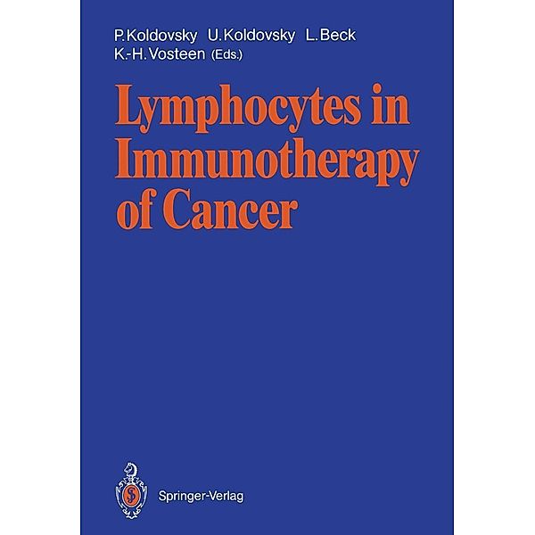 Lymphocytes in Immunotherapy of Cancer