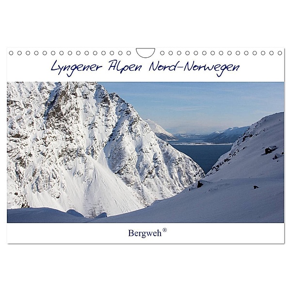 Lyngener Alpen Nord-Norwegen (Wandkalender 2024 DIN A4 quer), CALVENDO Monatskalender, Barbara Esser