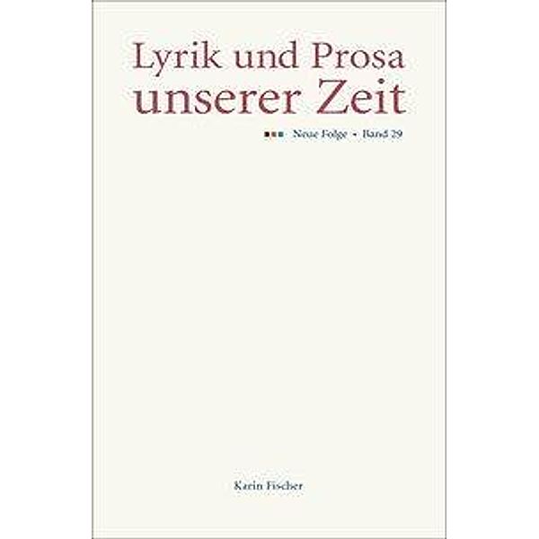 Lyrik und Prosa unserer Zeit