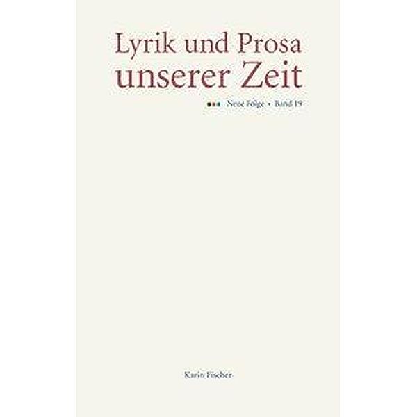 Lyrik und Prosa unserer Zeit NF19