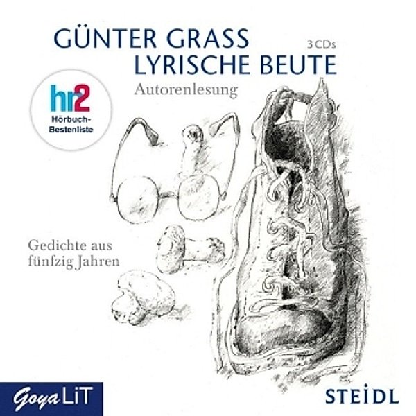 Lyrische Beute, 3 Audio-CDs, Günter Grass
