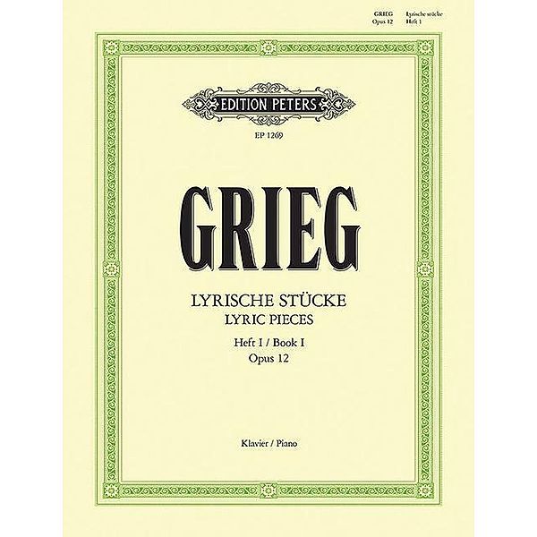 Lyrische Stücke für Klavier op. 12, Edvard Grieg