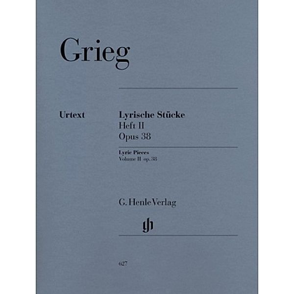 Lyrische Stücke op.38, Klavier, Edvard - Lyrische Stücke Heft II, op. 38 Grieg, op. 38 Edvard Grieg - Lyrische Stücke Heft II