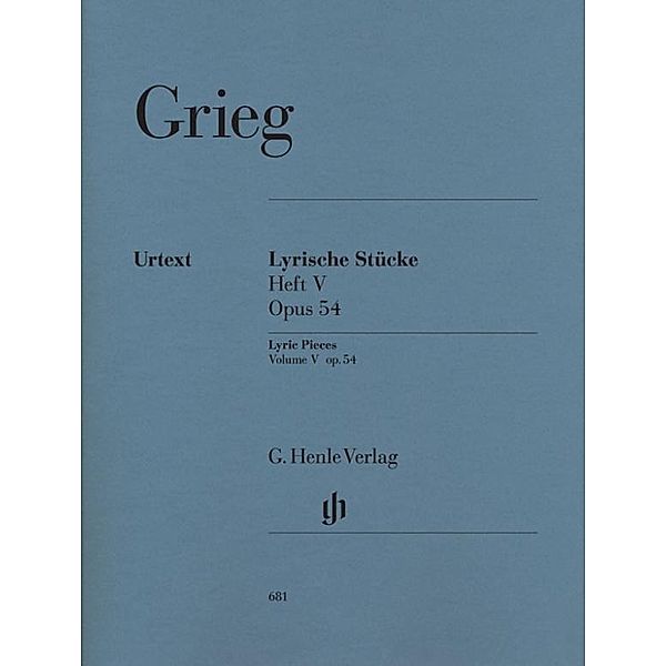 Lyrische Stücke op.54, Klavier, op. 54 Edvard Grieg - Lyrische Stücke Heft V