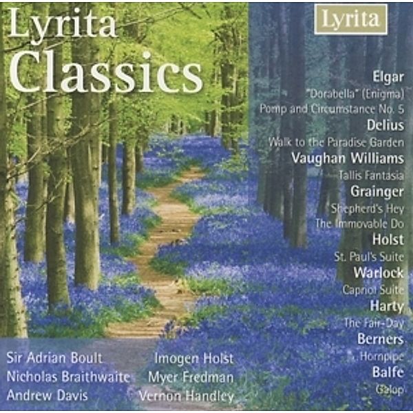 Lyrita Classics, Diverse Interpreten