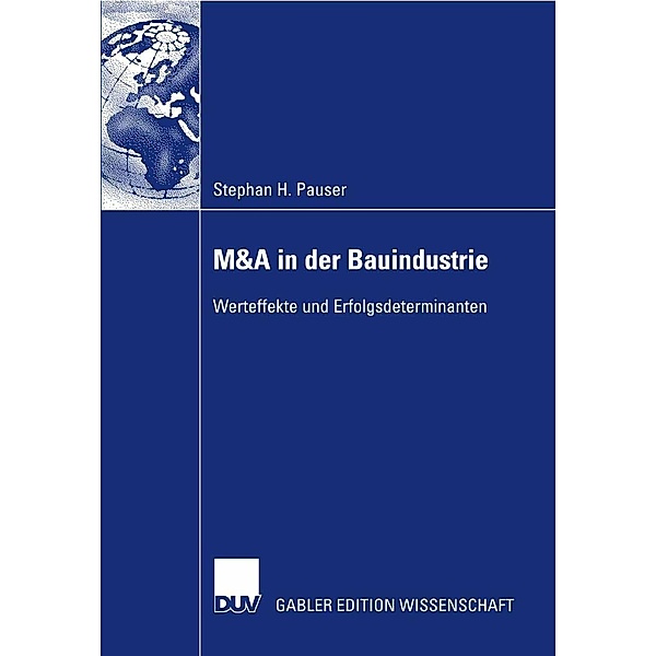M&A in der Bauindustrie, Stephan Pauser