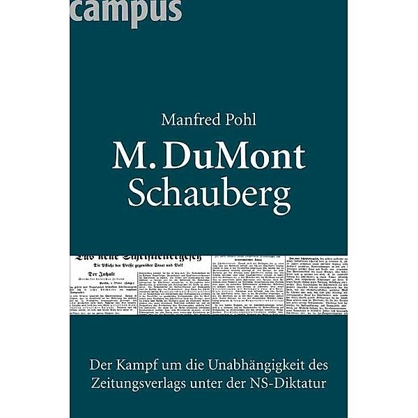 M. DuMont Schauberg, Manfred Pohl