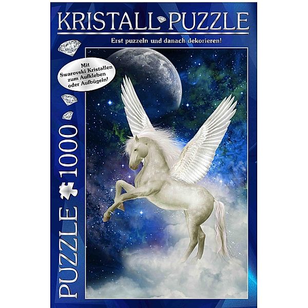 M.I.C. Swarovski Kristall Puzzle Motiv: Mythos Pegasus. 1000