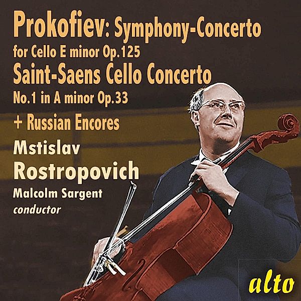 M.Rostropovich Plays Cello Concertos & Russian En, Mstislav Rostropowitsch