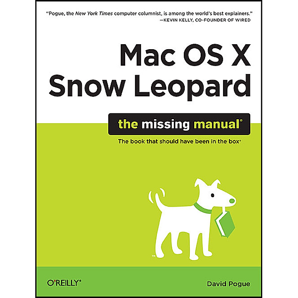Mac OS X Snow Leopard, David Pogue