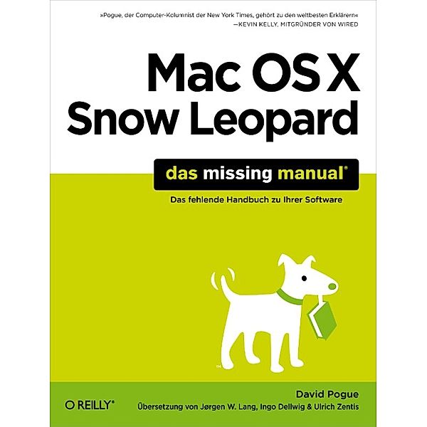 Mac OS X Snow Leopard: Das Missing Manual, David Pogue