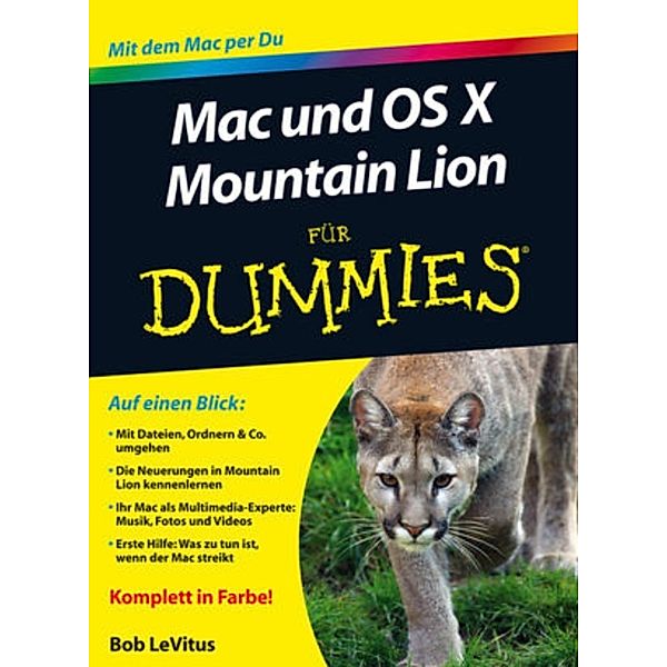 Mac und OS Mountain Lion für Dummies, Bob LeVitus