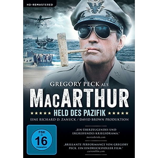 MacArthur - Held des Pazifik, Gregory Peck, Dan O'Herlihy, Ed Flanders, Marj Dusay