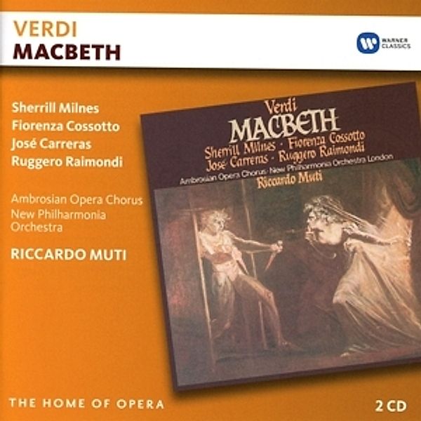 Macbeth (Ga), Riccardo Muti, F. Cossotto, S. Milnes, J. CARRERAS