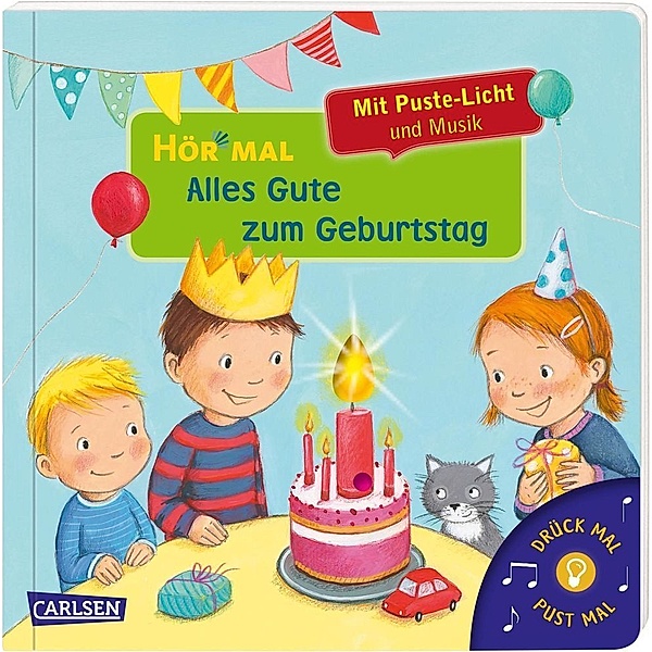 Mach mit - Pust aus: Alles Gute zum Geburtstag / Hör mal (Soundbuch) Bd.3, Julia Hofmann