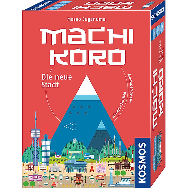 Kosmos Spiele Machi Koro - Die neue Stadt, Masao Suganuma