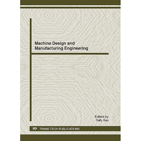 Machine Design and Manufacturing Engineering