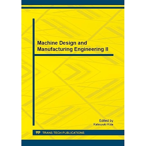 Machine Design and Manufacturing Engineering II