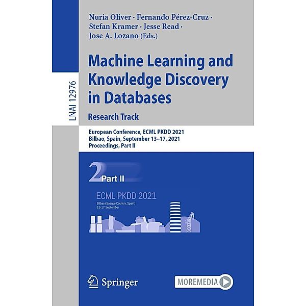 Machine Learning and Knowledge Discovery in Databases. Research Track / Lecture Notes in Computer Science Bd.12976