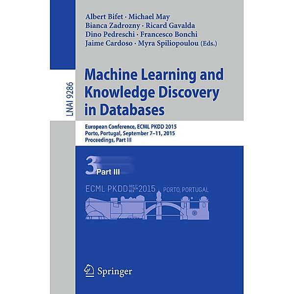 Machine Learning and Knowledge Discovery in Databases