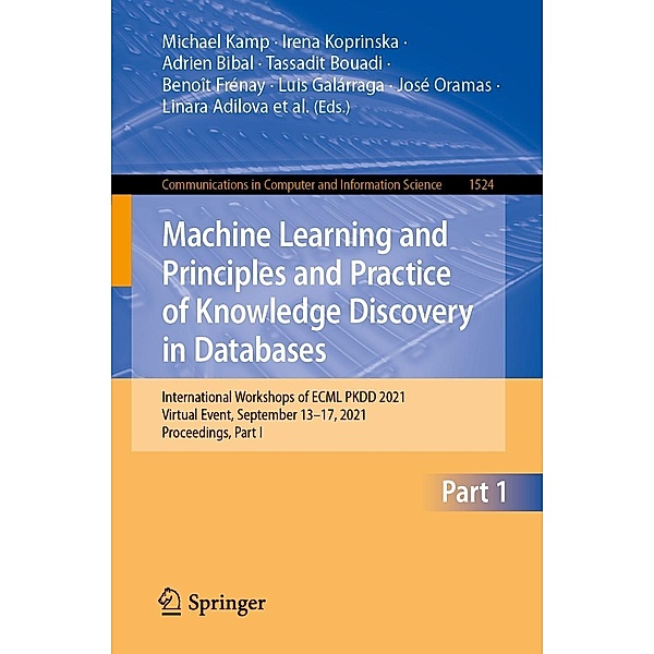 Machine Learning and Principles and Practice of Knowledge Discovery in Databases / Communications in Computer and Information Science Bd.1524