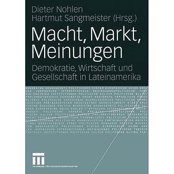 Macht, Markt, Meinungen