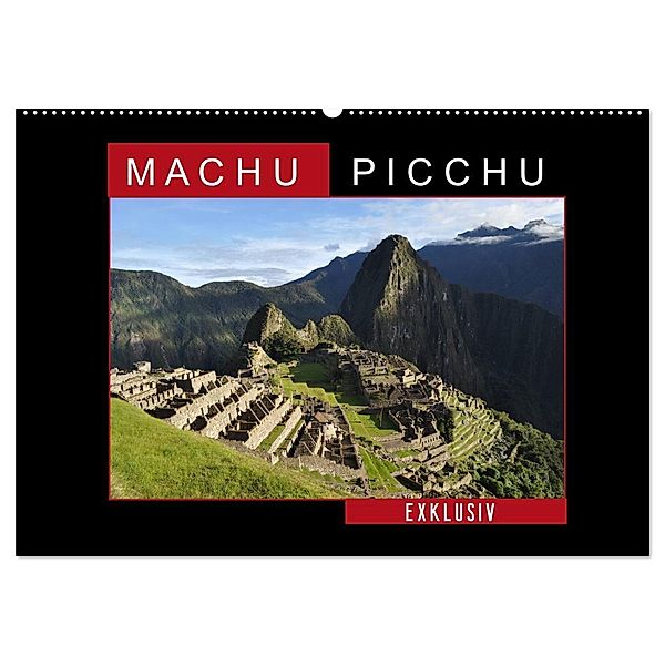 Machu Picchu - Exklusiv (Wandkalender 2024 DIN A2 quer), CALVENDO Monatskalender, Fabu Louis