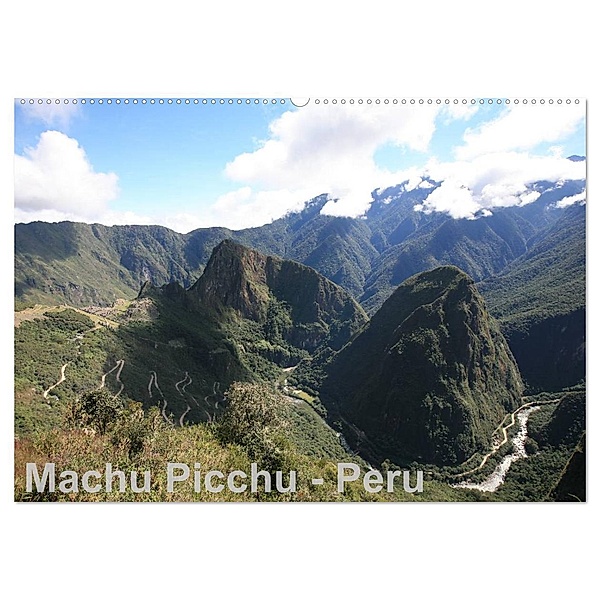 Machu Picchu - Peru (Wandkalender 2024 DIN A2 quer), CALVENDO Monatskalender, Alboter