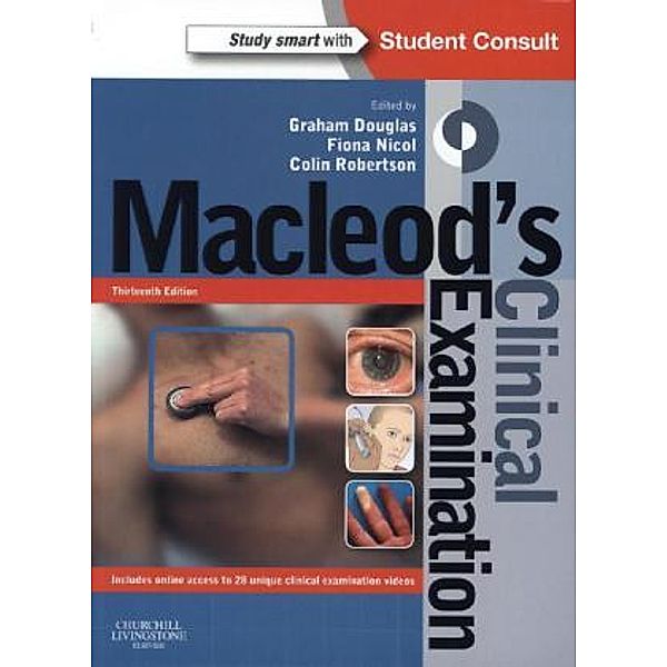Macleod's Clinical Examination, w. DVD, Graham Douglas, Fiona Nicol, Colin Robertson