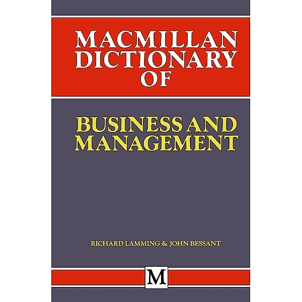 Macmillan Dictionary of Business and Management