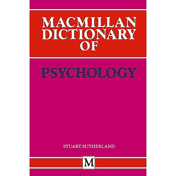 Macmillan Dictionary of Psychology