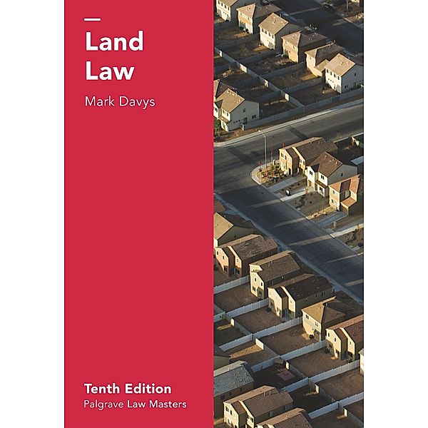 Macmillan Law Masters / Land Law, Mark Davys