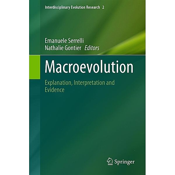 Macroevolution / Interdisciplinary Evolution Research Bd.2