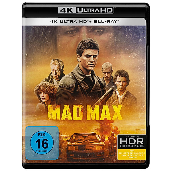 Mad Max (4K Ultra HD), Joanne Samuel Hugh Keays-Byrne Mel Gibson