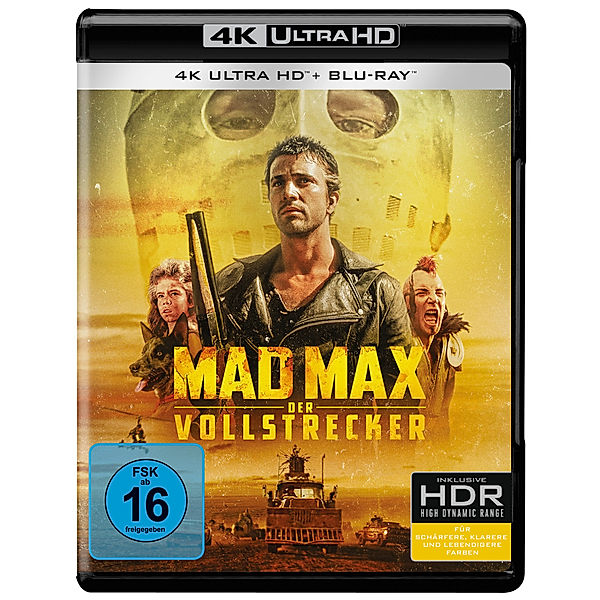 Mad Max - Der Vollstrecker (4K Ultra HD), Bruce Spence Michael Preston Mel Gibson