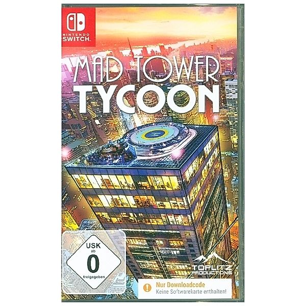 Mad Tower Tycoon, 1 Download Code für Nintendo Switch-Spiel