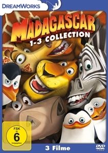 Image of Madagascar 1-3 DVD-Box