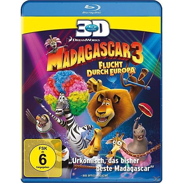 Madagascar 3 - Flucht durch Europa